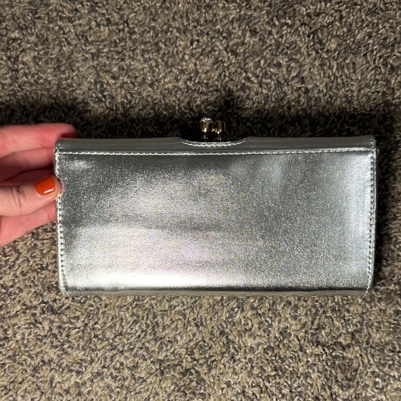 Silver Clutch Wallet - Picture 3 of 8